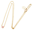 Cartier D'Amour Pink Sapphire Gold Necklace