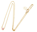 Cartier D'Amour Pink Sapphire Gold Necklace