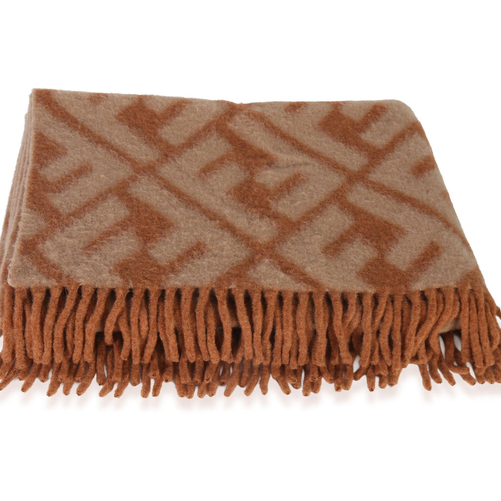 Fendi  Alpaca Wool FF Throw