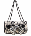 Limited Edition Silk Printed Chocolate Bar Scarf Shoulder Bag