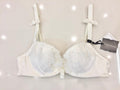 Chantal Thomass Calais Leavers Lace & Satin Pad Bra & Thong Set