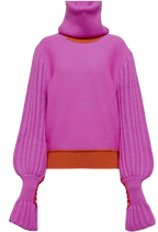 Roksanda Hot Pink/Red Wool Jumper