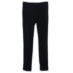 Sachin & Babi black velvet skinny trousers