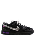 Collector's Off White x Nike Black Dunk Low Trainers Lot 50