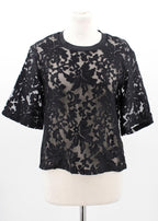 Clover Canyon Black Lace Top