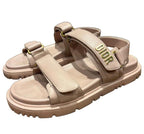 Dior Nude Pink Dior Act Sandals