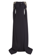 Safiyaa Cape-Detail Sarita Gown