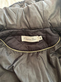 Dior Black  Signature Quilted Kid's Coat  Age 8