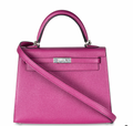 Hermés Rose Pourpre Epsom Leather 25cm Kelly