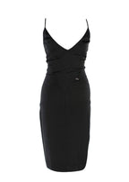Chanel Black Silk Cocktail Dress