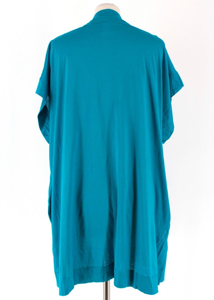 Eres Turquoise Oversize T-Shirt