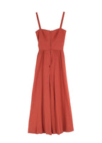 Annina Deep Orange Alma Dress