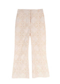 Zimmermann Cream Lace Kick Flare Trousers