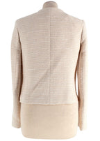 Claudie Pierlot Cream Tweed Jacket