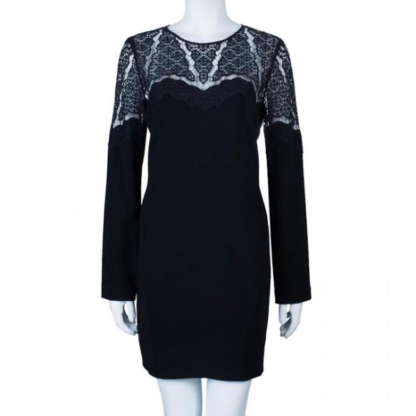 DVF black lace Dahlia Dess