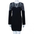 DVF black lace Dahlia Dess