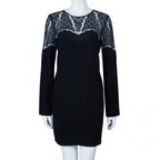 DVF black lace Dahlia Dess