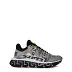 Versace Grey Python Print Trigreca Sneakers