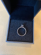 Bespoke18ct White Gold  0.4ct Natural Diamond Ring