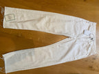Raey White Plank Straight Leg Jeans