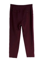 Dorothee Schumacher Burgundy Summer Cruise Trousers