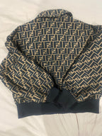 Zucca Monogram Bomber Jacket