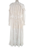 Zimmermann White Lace Midi Dress