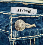 Re/Done Denim Mini Skirt
