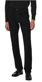 Saint Laurent Black Corduroy Trousers