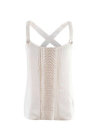 Matthew Williamson Cream Silk Vest