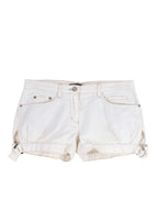 Roberto Cavalli White Denim Shorts