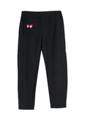 Fendi Black Red Eye Detail Joggers