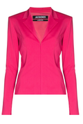 Jacquemus Hot Pink Fitted Shirt