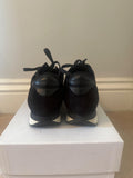 Balenciaga Black Race Runner Sneakers