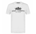 Dolce & Gabbana Milano Logo White T-shirt