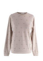 Brunello Cucinelli Beige Embellished Cashmere Knit