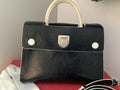 Crinkled Black Lambskin Diorever Bag