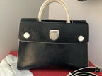 Crinkled Black Lambskin Diorever Bag