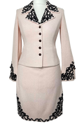 Rose Pink Skirt Suit