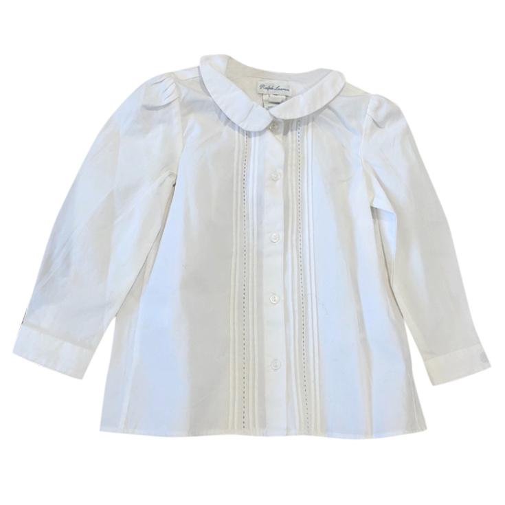 Ralph Lauren Baby Girl White Blouse