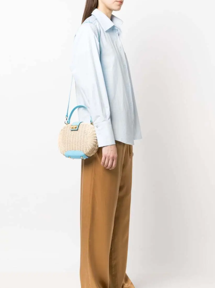 Rodo Midollino Straw Tote Bag