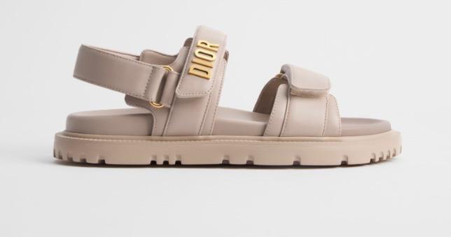Dior Nude Pink Dior Act Sandals