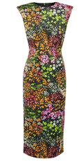 Dries Van Noten Floral Midi Dress