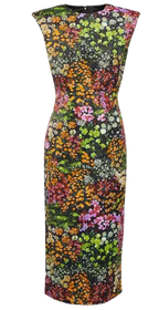 Dries Van Noten Floral Midi Dress