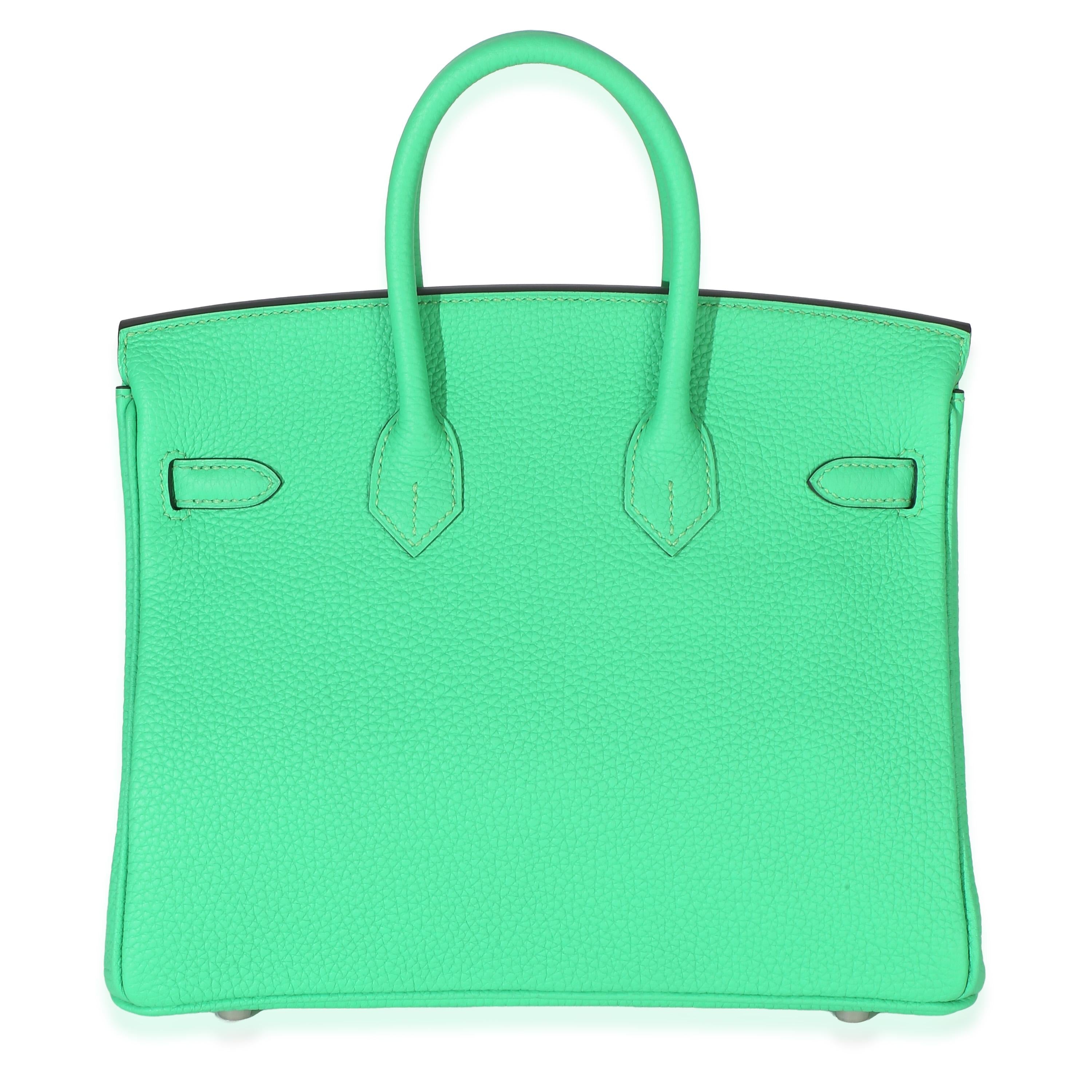 Hermès Togo Birkin Vert Comics 25 PHW