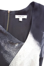 Helmut Lang Printed stretch-silk dress