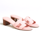 Hermes Pale Pink Oasis Sandals