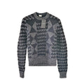 Saint Laurent Lurex Knit Mohair Wool Blend Jumper