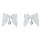 Burberry Oversized Bow Clip Earrings