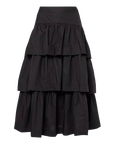 Ulla Johnson Winnie Tiered Cotton Midi Skirt